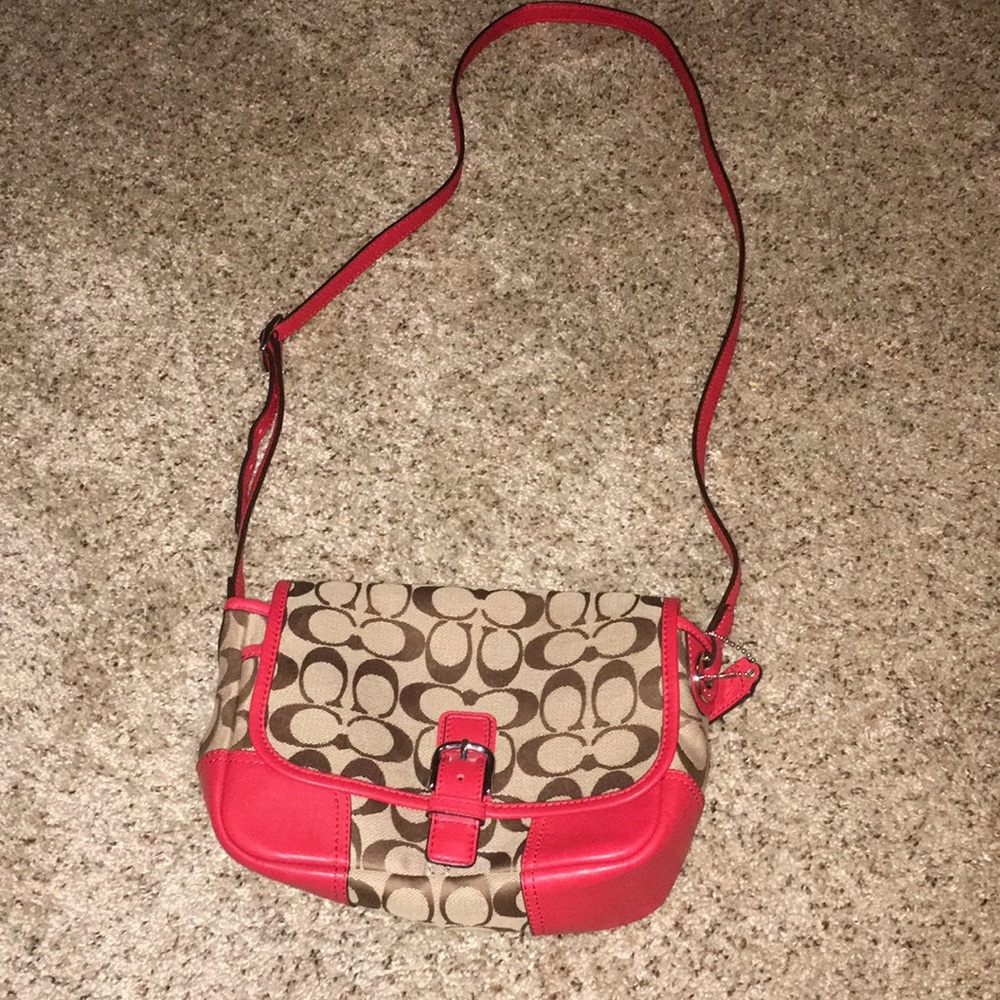 Small Coach Crossbody - willing to negotiate price